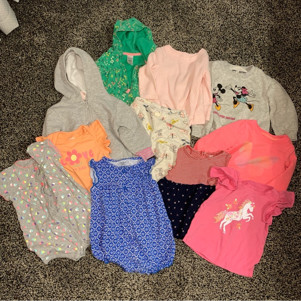 18 Month Girls Clothing Bundle – 10 Pieces